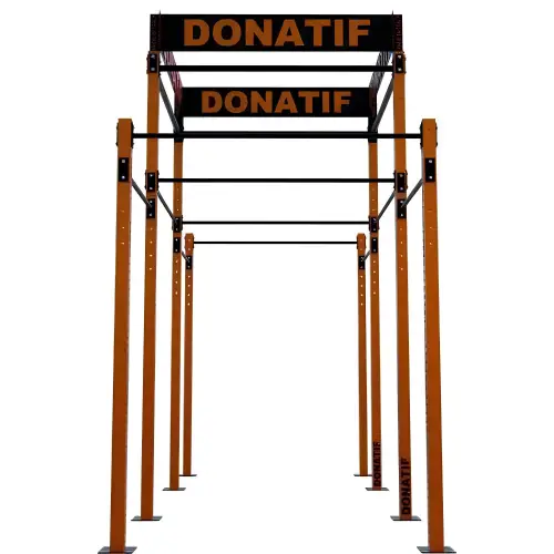 Plate-forme cage - R9 | Professionnel - Fitness - Logo visuel et finition de structure