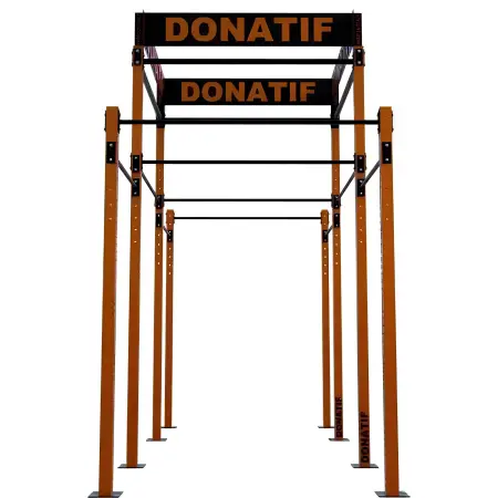 Plate-forme cage - R9 | Professionnel - Fitness - Logo visuel et finition de structure