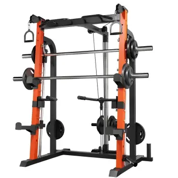 Rack with Cross Cables - Multipower - Lat Machine - Pulley | Gym - Full view Structure