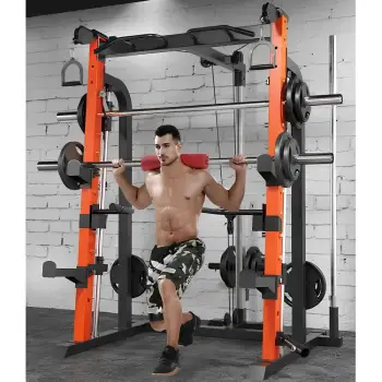Rack avec câbles croisés - Multipower - Lat Machine - Pulley | Gym - Full view Structure 2