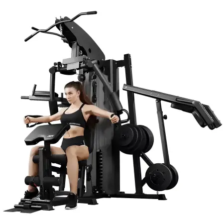 Appareil de gym multifonction - X21 | Station de fitness - Vue complète de l’utilisation de l’installation