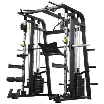 Multifunction Racks | Squat Rack - Smith Machine - Leg Press - Full Structure View