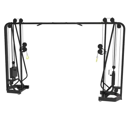 Câbles croisés - FMT | Croisement de câbles | Polyherculine | Salle de sport - Vue complète de l’équipement