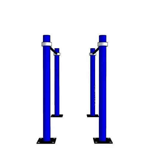 Parallele Calisthenics - D100 | Dipstation | Calistenia | Professionali - Visuale Frontale Parallele