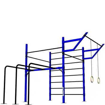 Multifunction Calisthenics Structure - D60 | Gym - Fitness Center - Full View Equipment