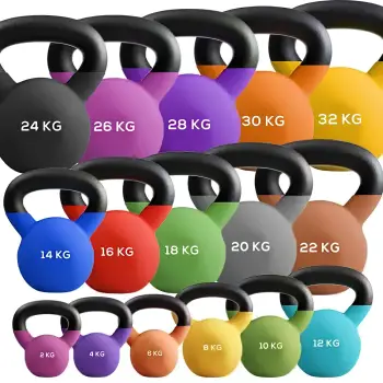 30 Kg Neoprene Coated Kettlebell - Ejercicios Funcionales - Full View Product 2