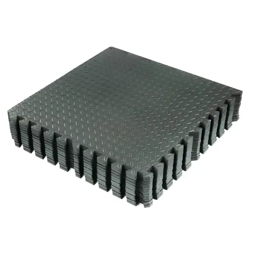 Alfombras de rompecabezas - Interlocking | A prueba de golpes - Protector | Inicio | Fitness | Gimnasio - Vista completa del pro