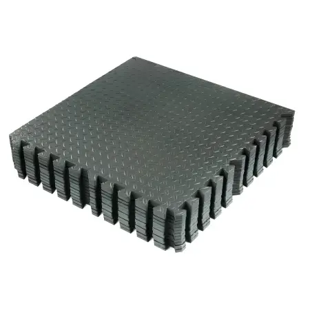 Alfombras de rompecabezas - Interlocking | A prueba de golpes - Protector | Inicio | Fitness | Gimnasio - Vista completa del pro