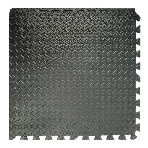 Tappeti Puzzle - Incastro | Antiurto - Protettivi | Casa | Fitness | Palestra - Visuale Ravvicinata Rifinitura