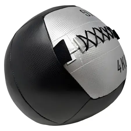 Palla Medica da 4 kg - Wall Ball Multifunzione | Functional Training - Visuale Laterale