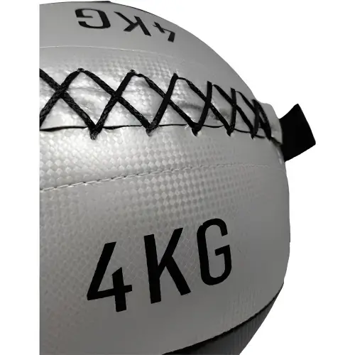 4 kg Medizinball - Multifunktions-Wandball | Functional Training - Nahaufnahme und Finishing