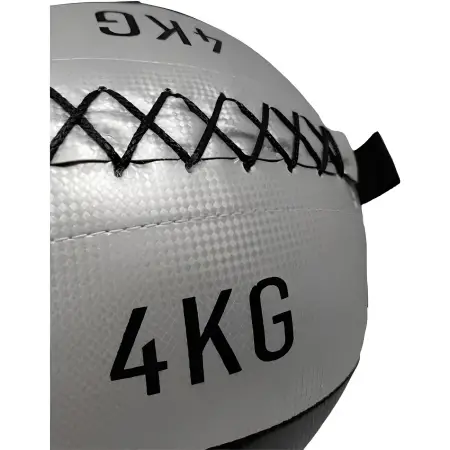 Balón medicinal de 4 kg - Balón de pared multifunción | Entrenamiento funcional: vista de cerca y acabado