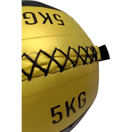 Balón medicinal de 5 kg - Balón de pared multifunción | Entrenamiento funcional: vista de cerca y acabado