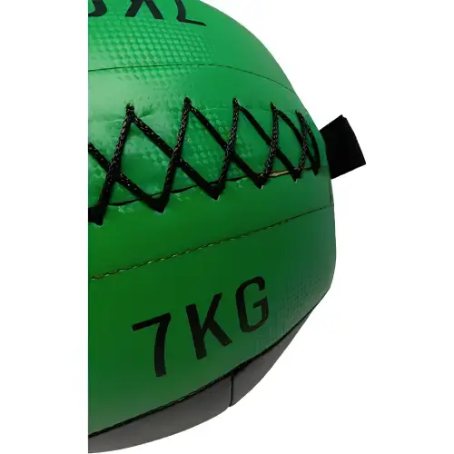 Palla Medica da 7 kg - Wall Ball Multifunzione | Functional Training - Visuale Ravvicinata e Rifinitura