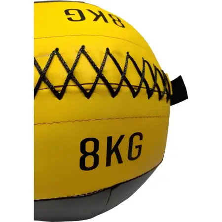 Balón medicinal de 8 kg - Balón de pared multifunción | Entrenamiento funcional: vista de cerca y acabado