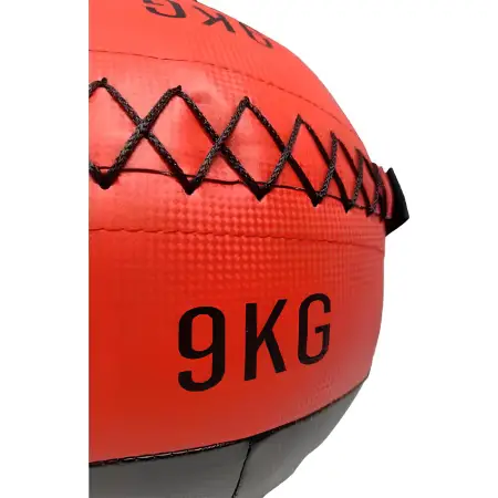 9 kg Medizinball - Multifunktions-Wandball | Functional Training - Nahaufnahme und Finishing