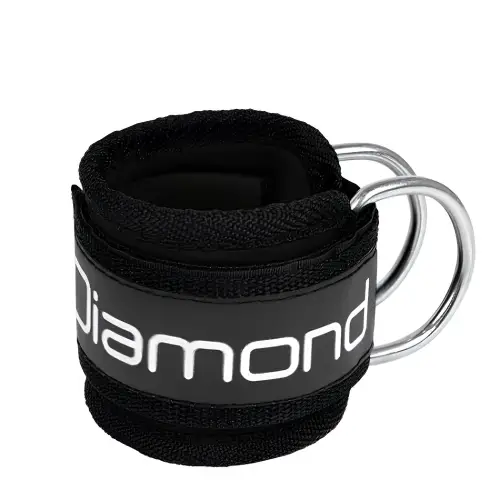 Klimmzug-Knöchelbandagen mit Ringen - Velcro-Verschluss | Fitnessraum - Vollansicht