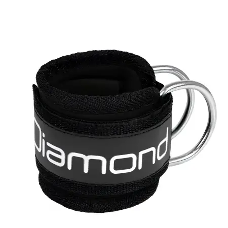 Attelles de cheville pull-up avec anneaux - Fermeture velcro | Salle de sport - Vue complète