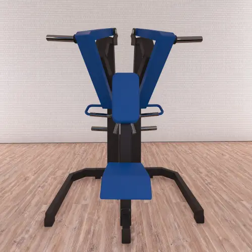 Remo bajo de carga libre - CLP | Profesional | Culturismo - Vista frontal