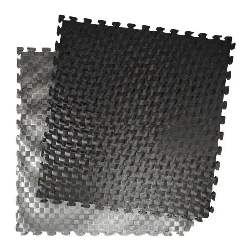 Tatami de gimnasio 100x100x4 cm | Tatami para el deporte - Karate - Vista completa