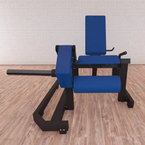 Rallonge de jambe assise à charge libre - CLP | Professional - Siège et rembourrage avec vue frontale avec rallonge de jambe d’e