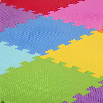 EVA Puzzle Interlocking Rugs | Multicolor - Fitness - Full View 2
