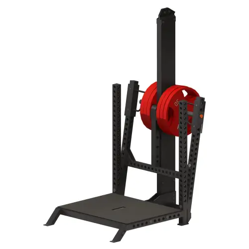 Machine à squat à la ceinture - Professionnel | Sur mesure - Vue latérale gauche