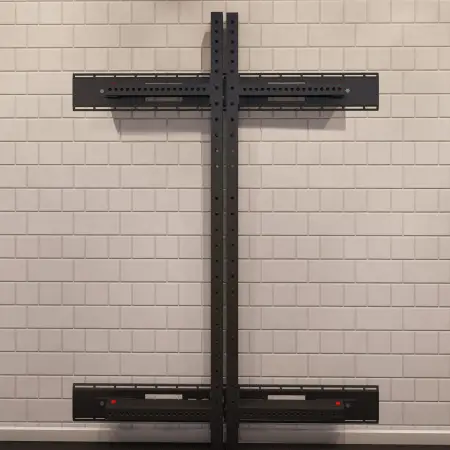 Rack a Muro Ripiegabile - Wall Mount Rack | Su Misura - Visuale Rack Chiuso