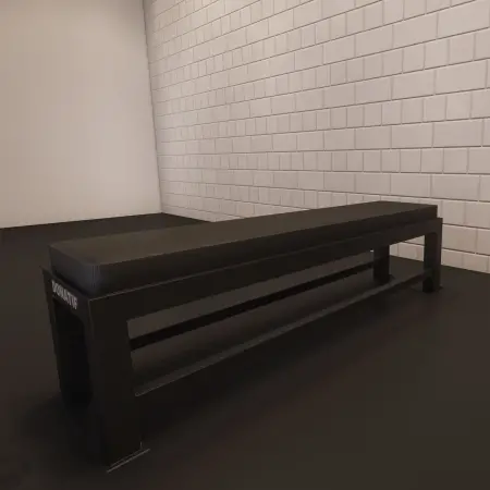 Powerlifting Flat Bench | Made to Measure - Front View