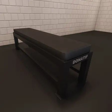 Powerlifting Flat Bench | Tailor-made - Logo View