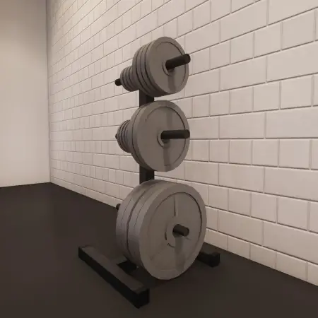 Bumper Rack - Rastrelliera Porta Dischi | Su Misura - Visuale Lato Sinistro