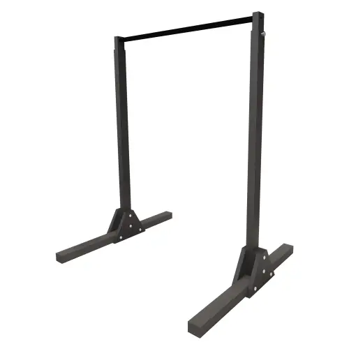 Pull Up Bar Station - Verstellbar | Maßanfertigung - Seitenansicht