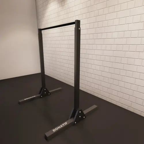 Station de barre de traction - Réglable | Sur mesure - Vue complète de la pièce