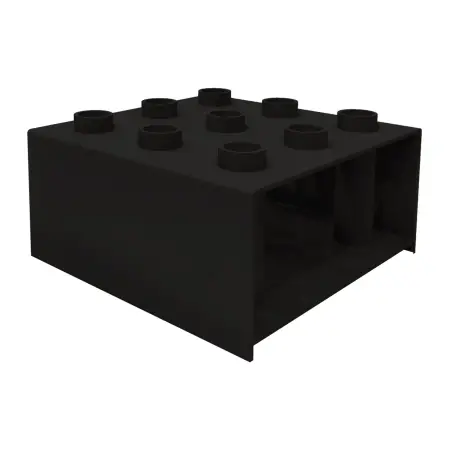 Support d’haltères vertical - Autoportant | Sur-mesure - Vue d’ensemble