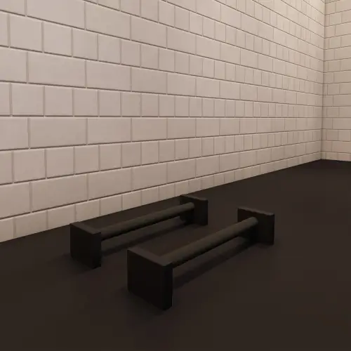 Calisthenics Barren | Maßanfertigung - volle Ansicht des Raumes