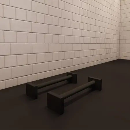 Gymnastique suédoise Barres parallèles | Sur mesure - Vue complète de la pièce