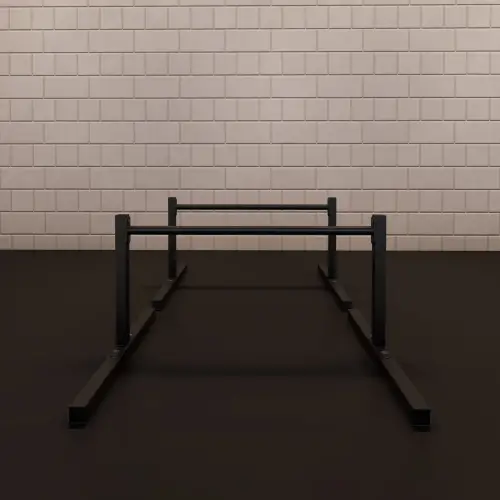 Parallettes de Gymnastique suédoise | Sur mesure - Vue de face