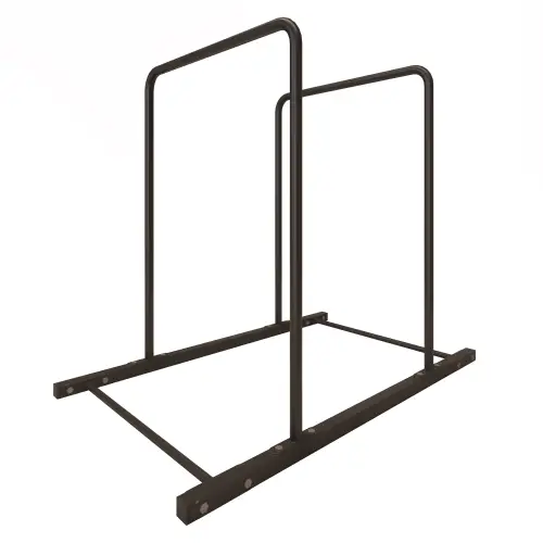 Barras paralelas autoportantes - Profesional | Hecho a medida - Vista lateral