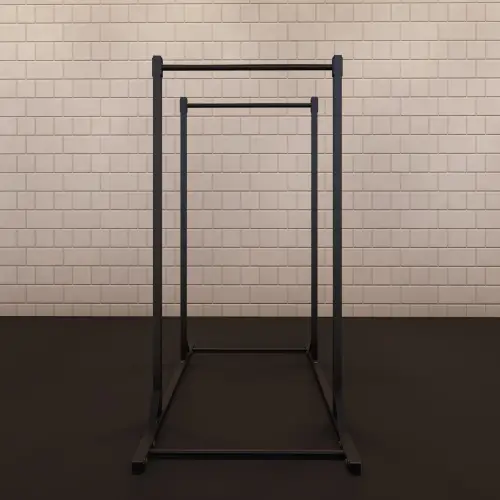 Calisthenics Hohe Parallelstangen | Maßanfertigung - Vorderansicht