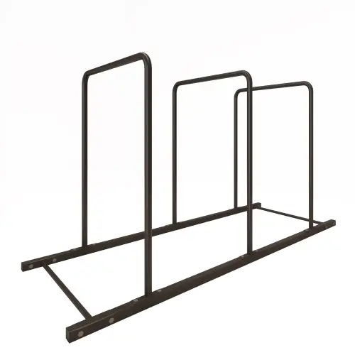 Barras paralelas triples | Hecho a medida - Vista lateral