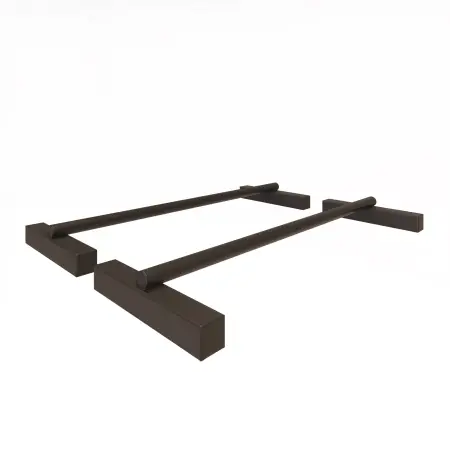 Barres parallèles basses Elite - Grandes tailles | Sur-mesure - Vue latérale