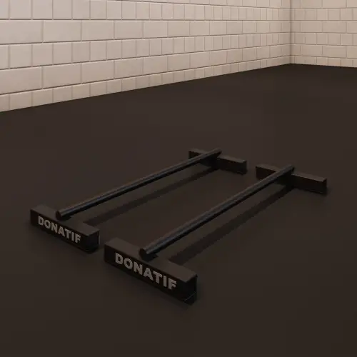 Barres parallèles basses Elite - Grandes tailles | Sur mesure - Vue complète de la chambre