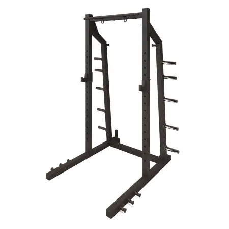 Olympic Half Rack - Professionale | Realizzato su Misura - Visuale Lato Sinistro