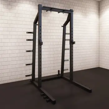 Olympic Half Rack - Professional | Custom Made - Full View 2