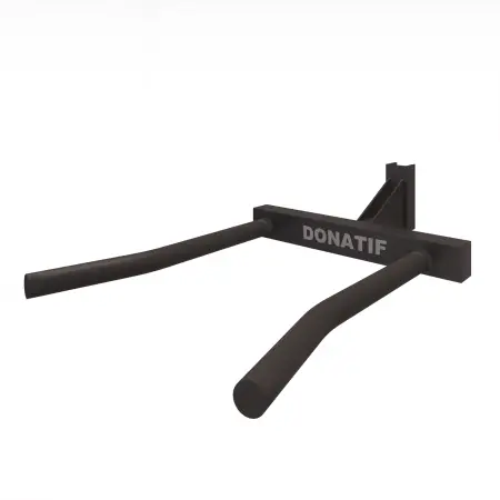 Barres plongeantes convergentes - Professionnel | Sur mesure - Vue latérale