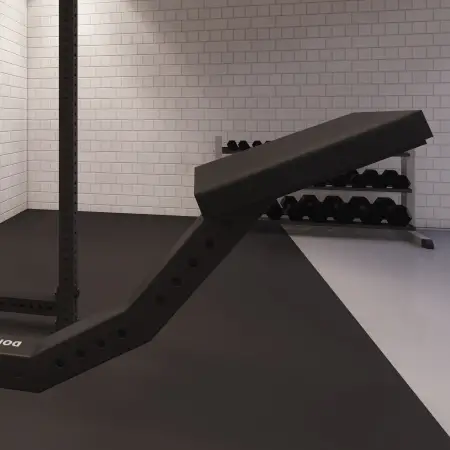 Almohadilla Pritchett para Rack | Hecho a medida: vista de cerca del respaldo