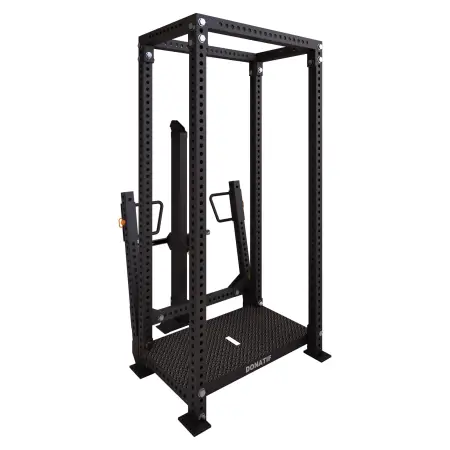 Rack con máquina de sentadillas con cinturón | Hecho a medida - Vista completa