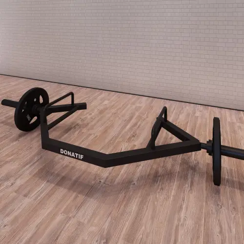 Open Hex Trap Bar - 25, 28, 50 mm | Custom Made - Full View of the Room