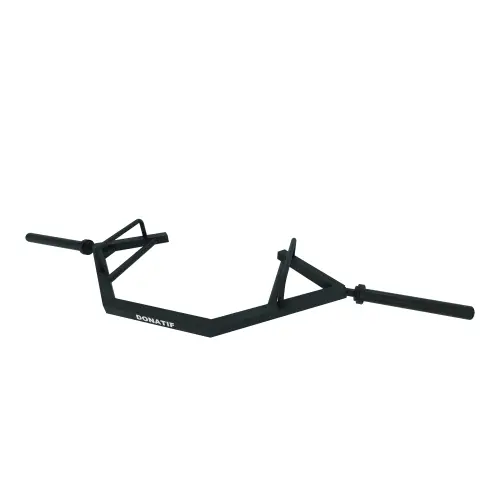 Open Hex Trap Bar - 25, 28, 50 mm | Custom Made - Inclined View