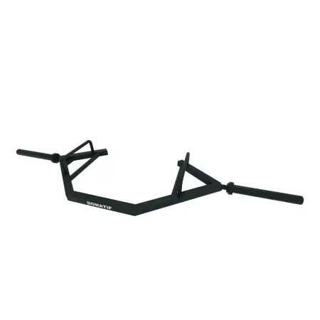 Open Hex Trap Bar - 25, 28, 50 mm | Custom Made - Inclined View